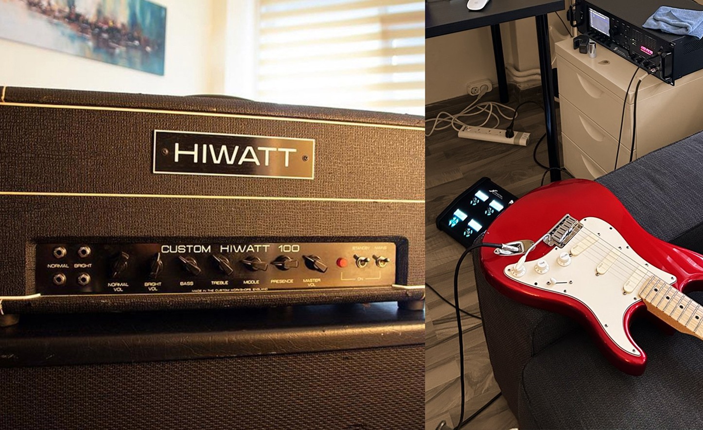 Hiwatt DR103 and Fractal Audio setup